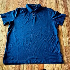 Theory Navy Polo Men's XXL NWOT